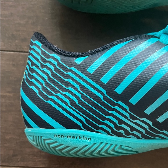 adidas Kids Teal and Blue Sneakers 5 1/2 - Picture 7 of 8